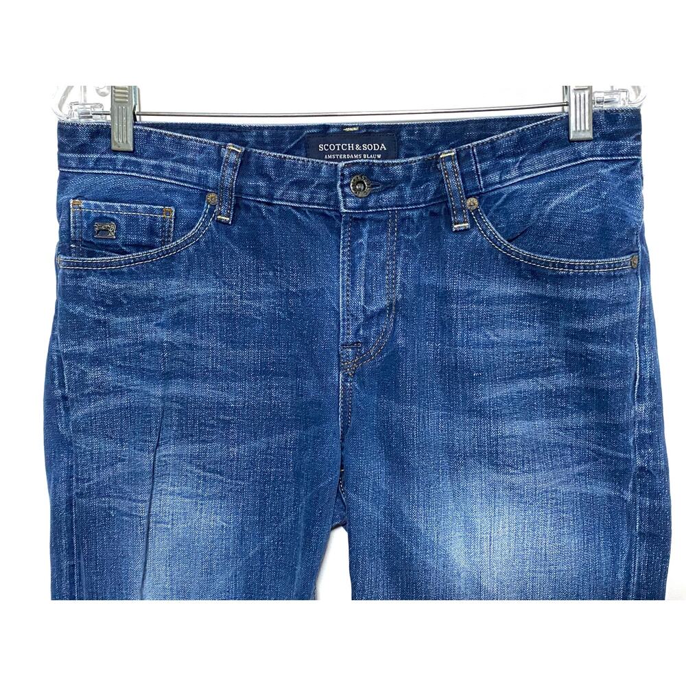 Scotch & Soda Amsterdam Blauw Jeans Catch 22 Blue Denim The Big Bang Men 31 x 32 - Picture 3 of 13